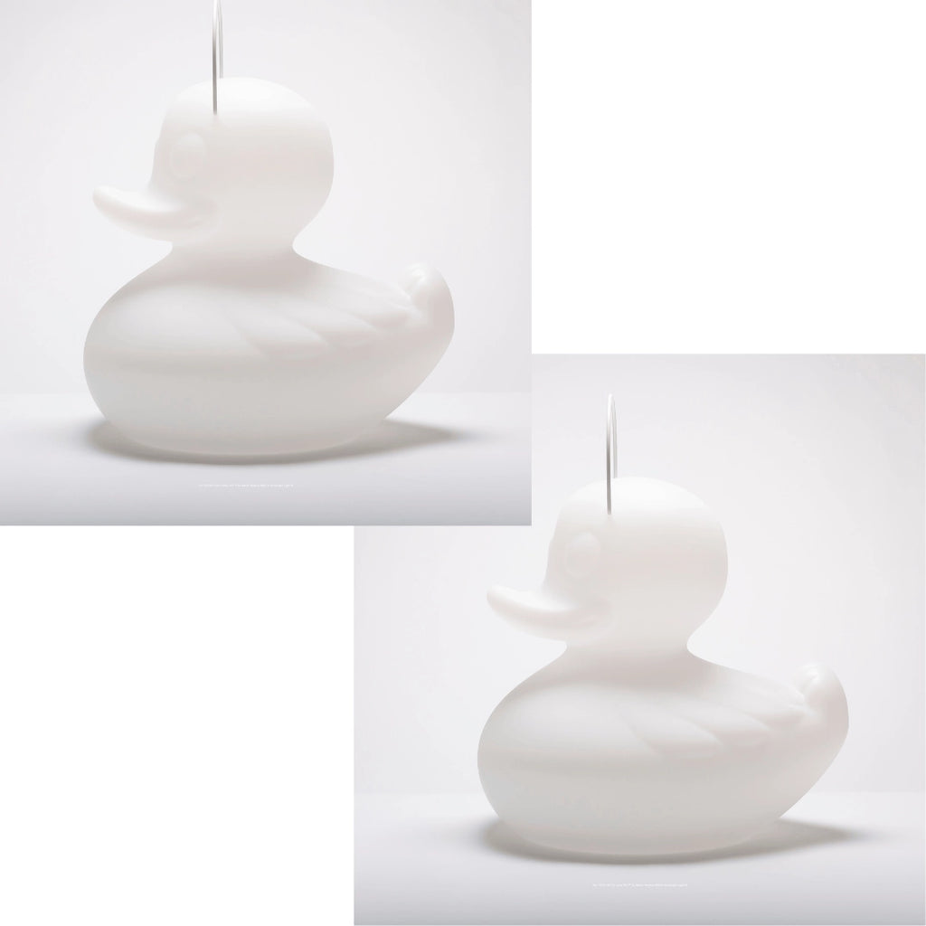 Lampa pływająca do basenu, ogrodu i wnętrz LED akumulatorowa 51cm – Duck Lamp XL