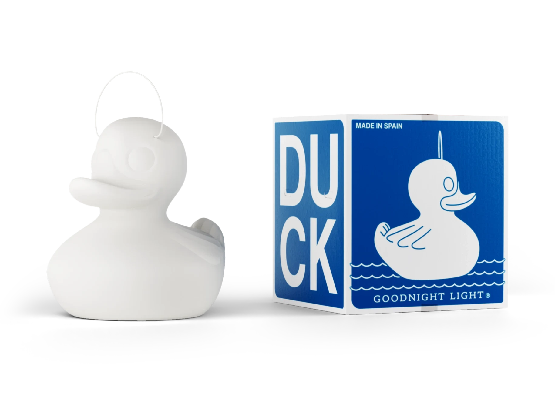Lampa basenowa LED pływająca akumulatorowa 85cm — Mega Duck Lamp