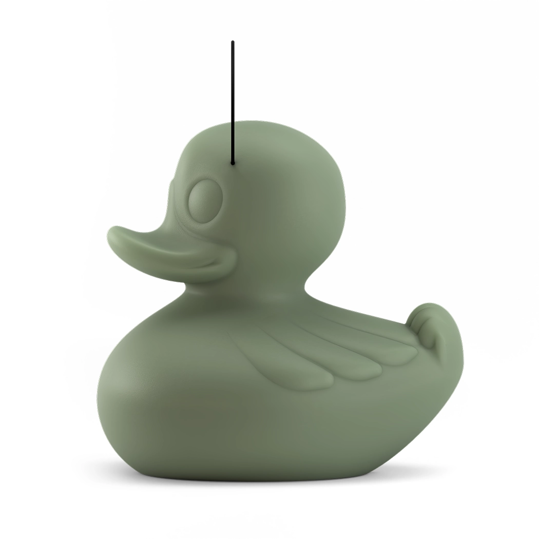 Pływająca rzeźba dekoracyjna do basenu i ogrodu 85cm – Mega Duck Deco